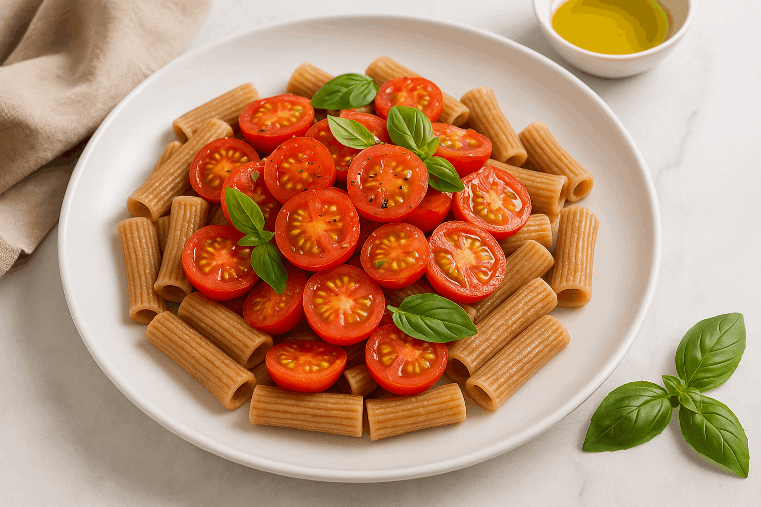 Pasta Integrale con Pomodori